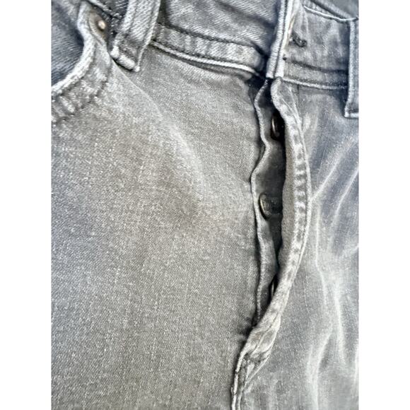 Diesel Jeans Mens Size 34x32 Black Denim Straight Slim Zip Fly Stretch Hipster - Picture 3 of 11